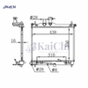 67098 Auto Spare Parts Radiator For 07-13 Hyundai i10 I 1.1L/1.2L